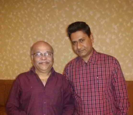 Shekhar with Ashok Patki
